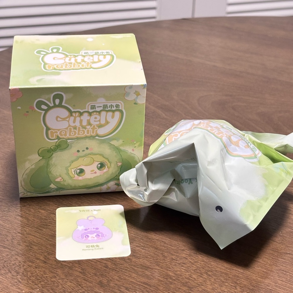 Yooki Plush Pendant Confirmed Blindbox- Kemmeng Rabbit